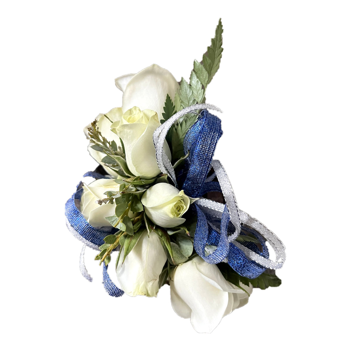 Silver Lining Boutonniere
