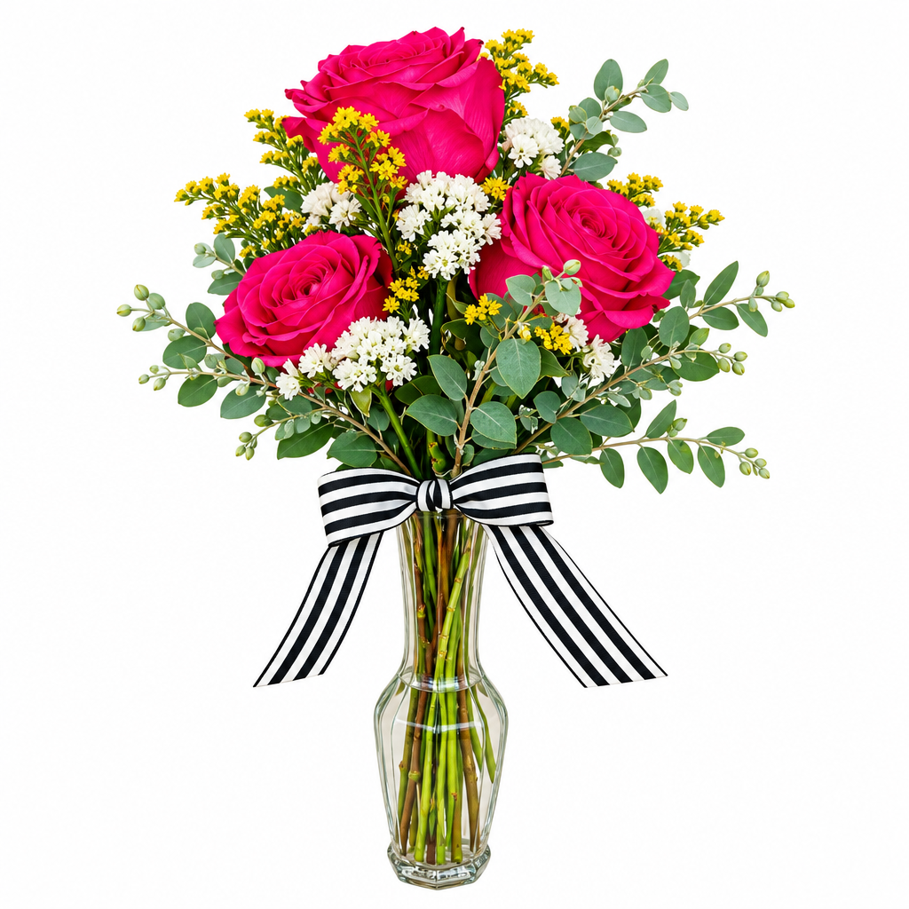 Red floral arrangement – Blossom by Gris Glam