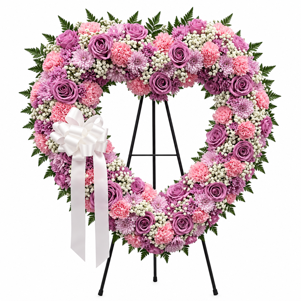 White floral arrangement – Endless Love by Gris Glam