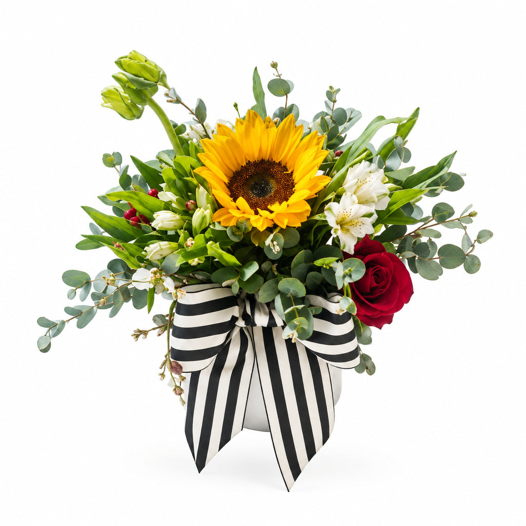 Mixed-color bouquet – Sunflower Charm by Gris Glam