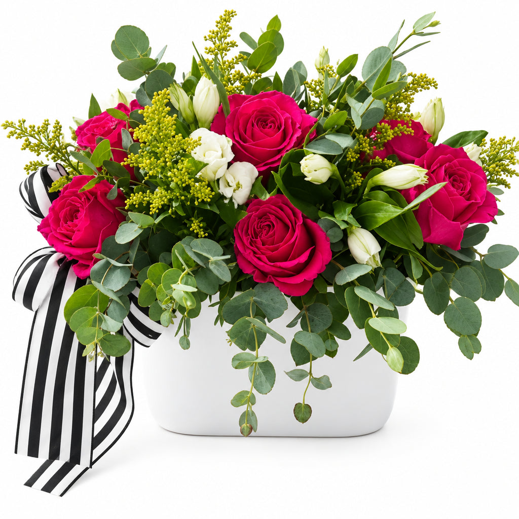 Yellow floral arrangement – Timeless Bloom by Gris Glam