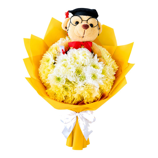 Graduation Bear Bouquet